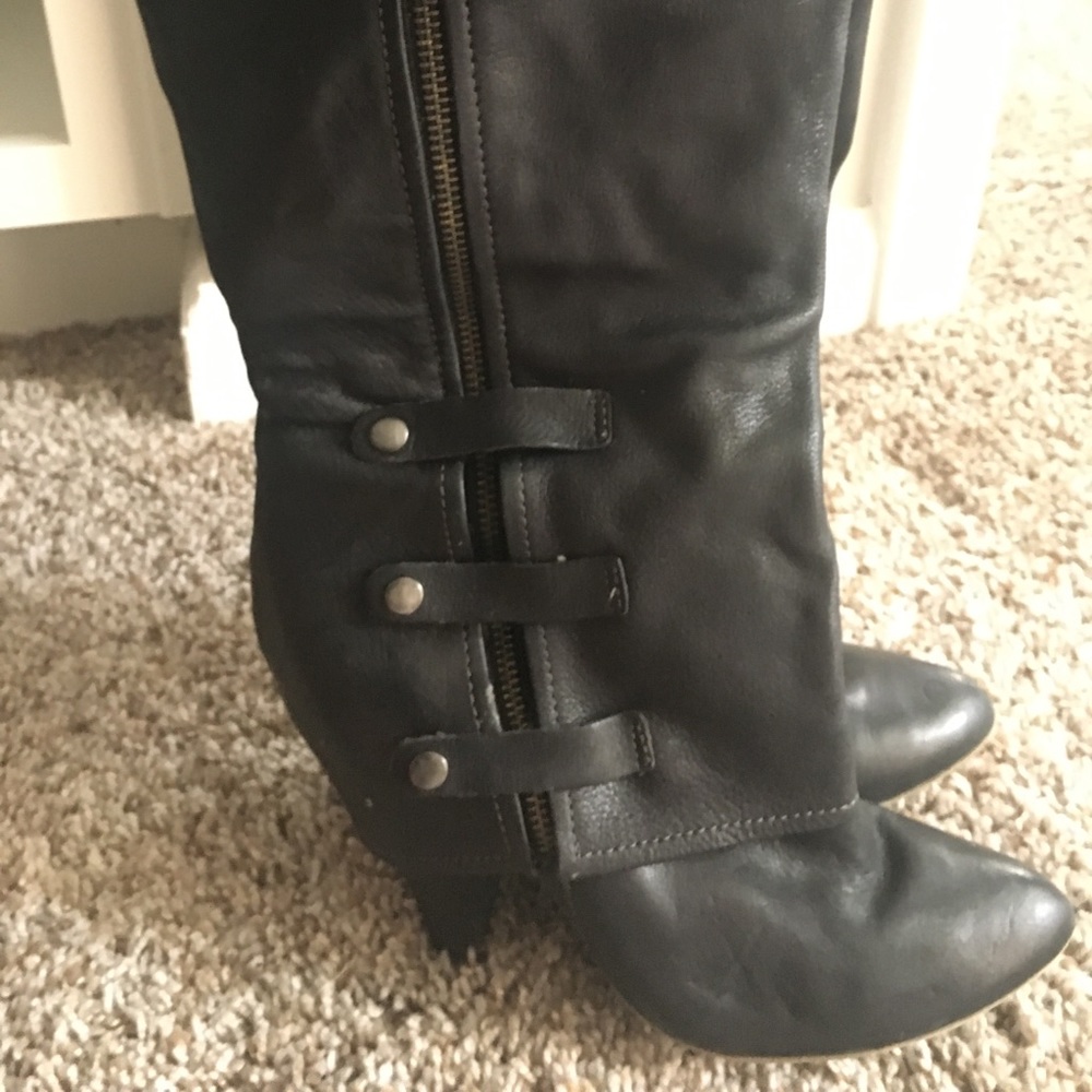 Miss Sixty Black Harper Tall Boots
